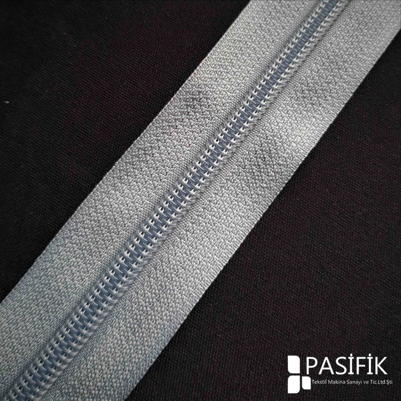 14 GR T/10 AÇIK GRİ FERMUAR ŞERİT CCC396