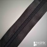14 GRAM T/10 KOYU GRİ FERMUAR ŞERİT CCC301