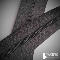 14 GRAM T/10 KOYU GRİ FERMUAR ŞERİT CCC301